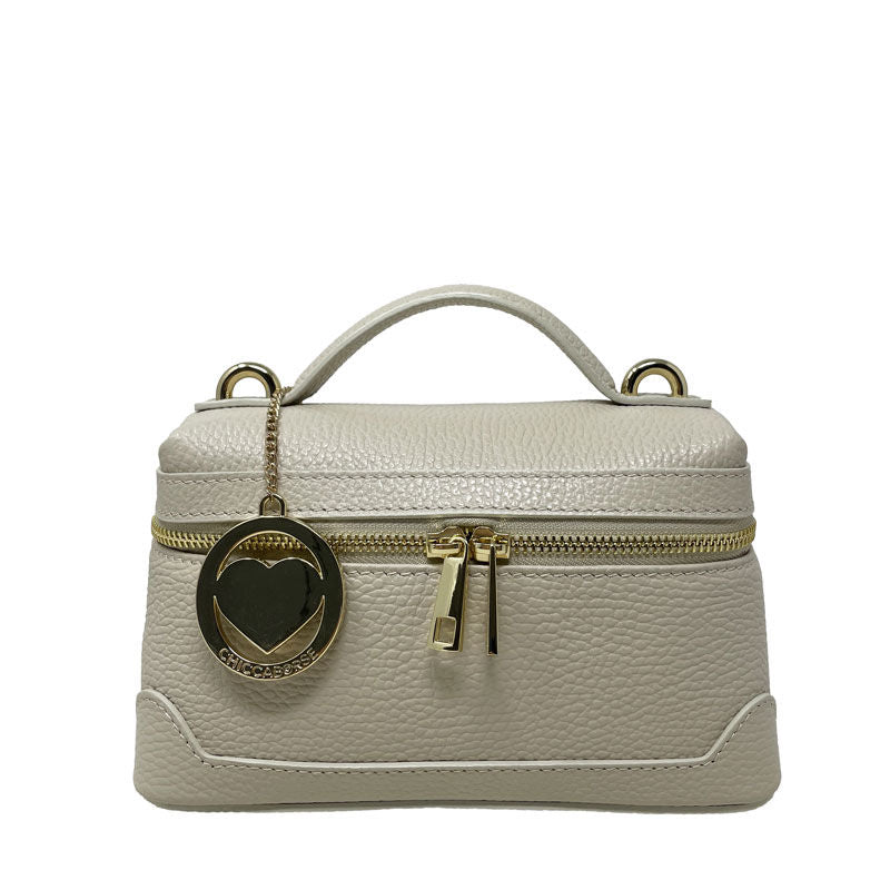 Borsa Beauty a mano in pelle - K078
