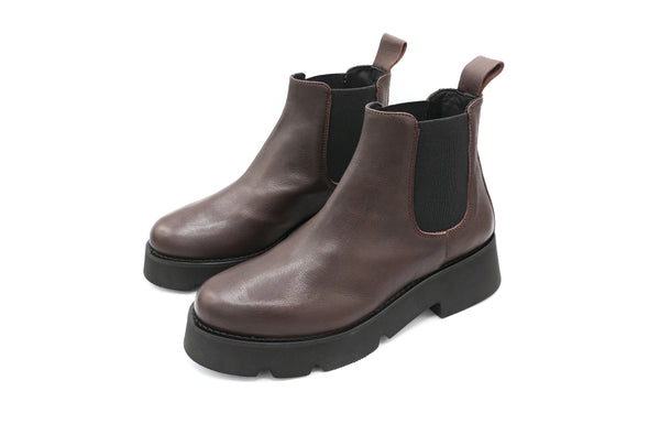 Tania 2.0 Brown Beatle Boot