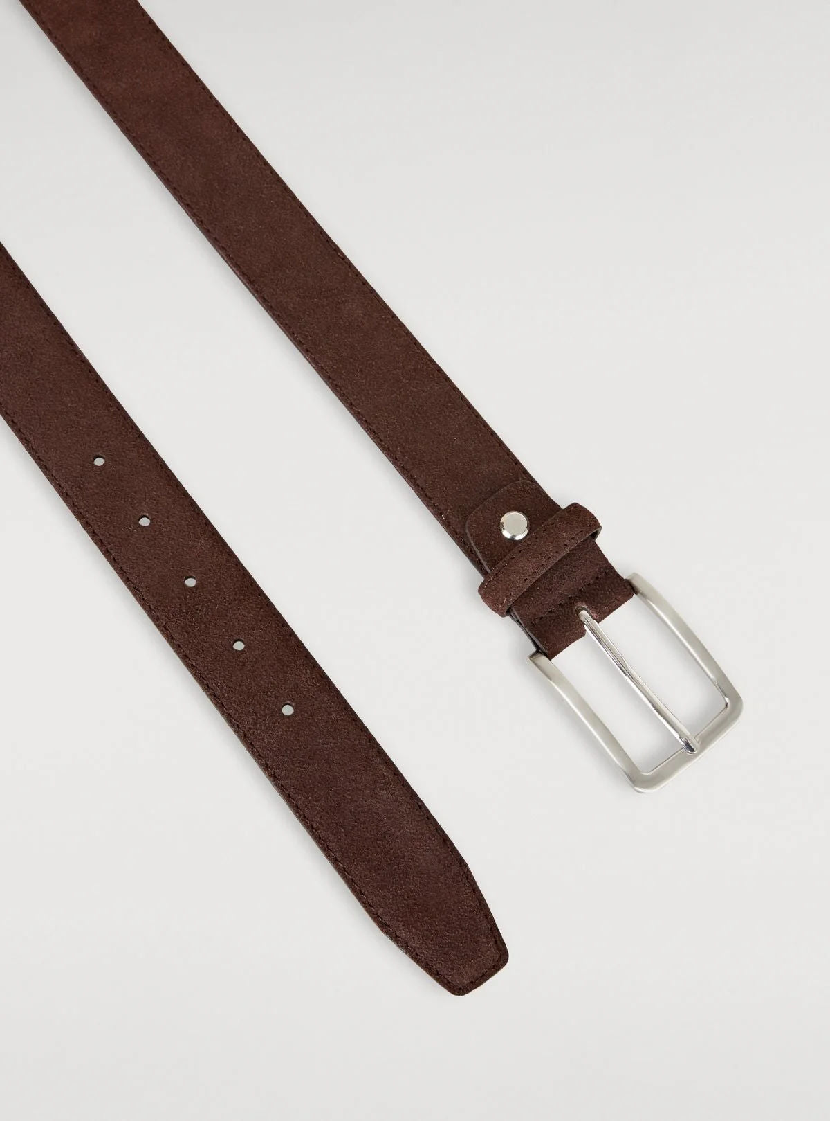 Suede belt