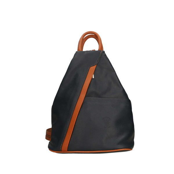 Women's Backpack Bag in Genuine Leather Made in Italy - 25x30x13 Cm. Backpack. 80072 