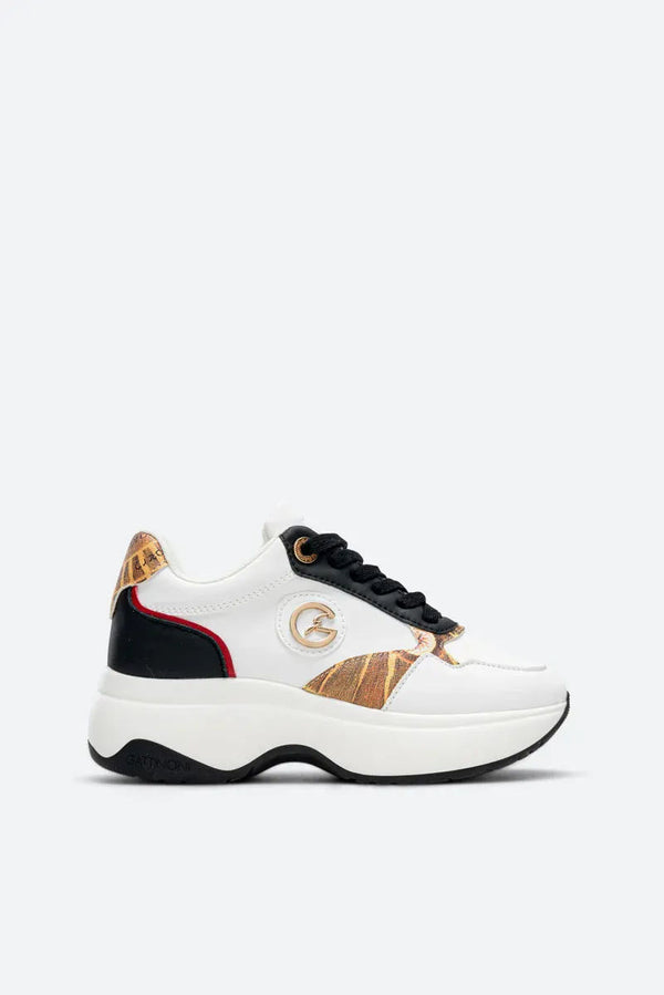 New Dafne Planetarium White Sneaker