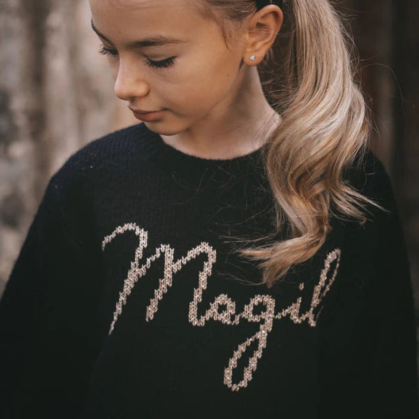 BLACK SWEATER 'MAGIL'