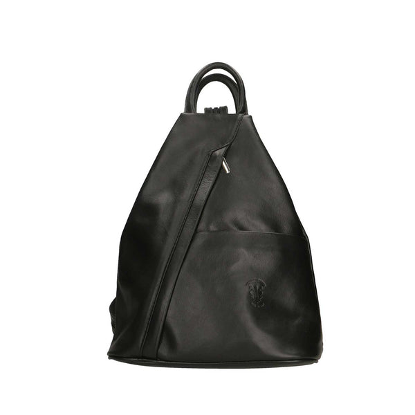 Women's Backpack Bag in Genuine Leather Made in Italy - 25x30x13 Cm. Backpack. 80072 