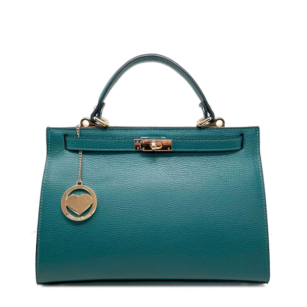 Women's Genuine Leather Dollar Bag - San Marino k042. 