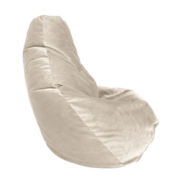 SESSANTOTTO 68 VELVET, Velvet Bean Bag Pouf L Removable Cover