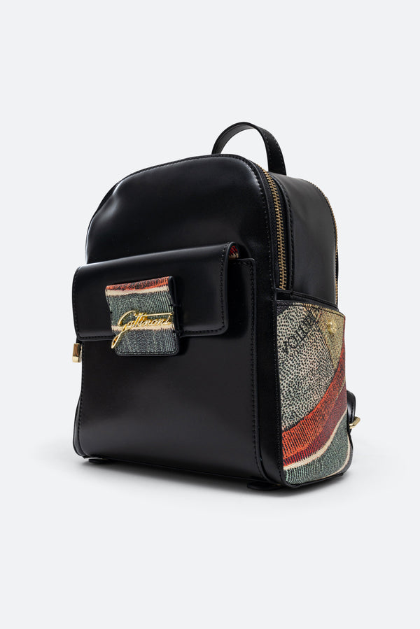 Zaino Buckle Brushed Nero