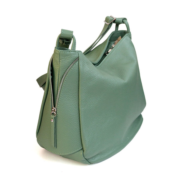 MARISSA - Sacca in pelle menta