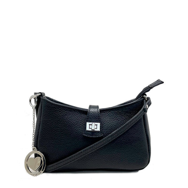 Women's Small Shoulder Clutch Bag with Casket Closure - Torino k048 