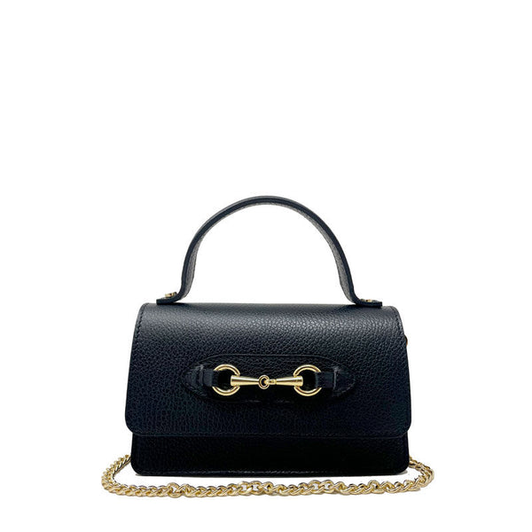 Borsa Clutch Piccola da Donna a Spalla in Pelle con fibbia - Vinci K079