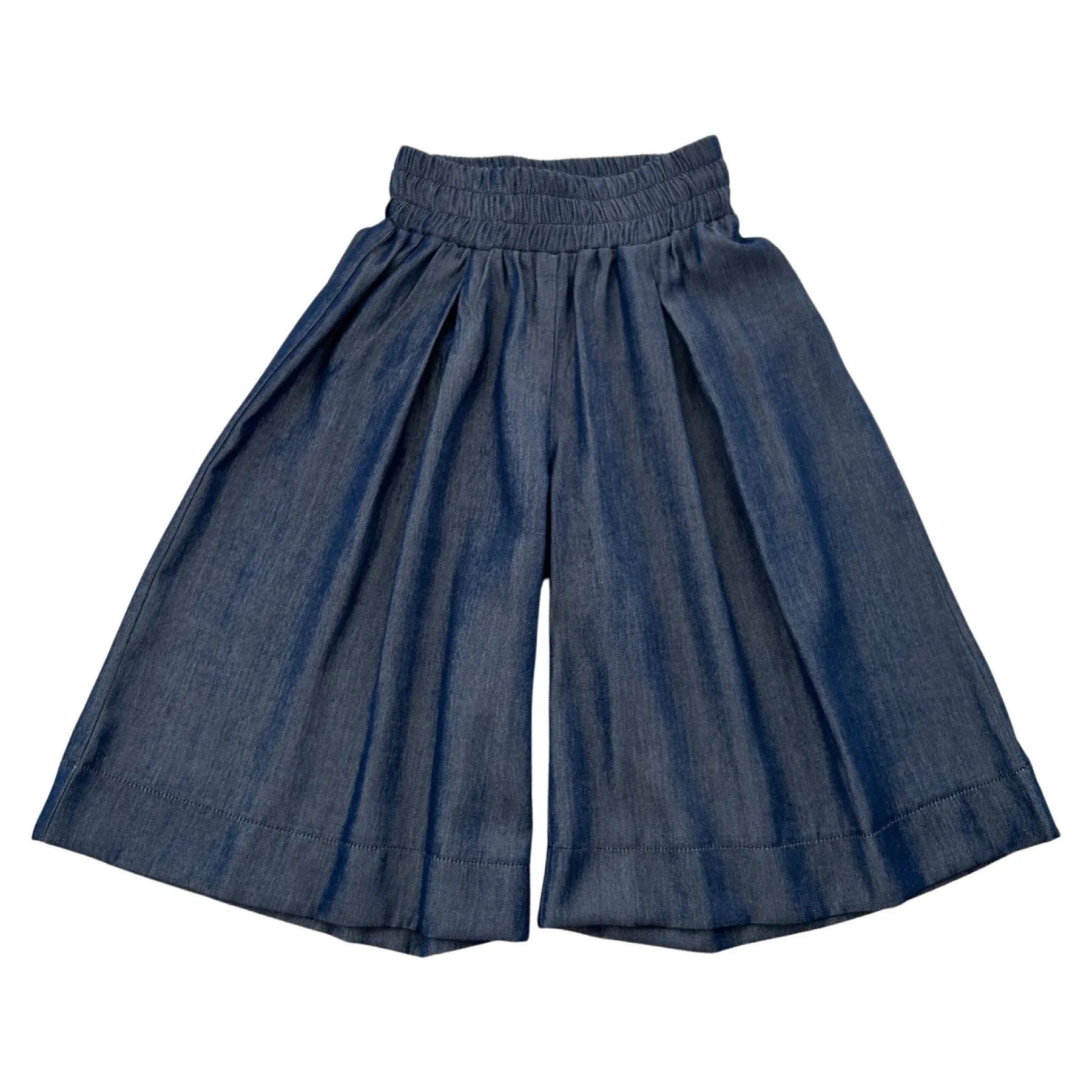 PANTALONE AMPIO EFFETTO DENIM