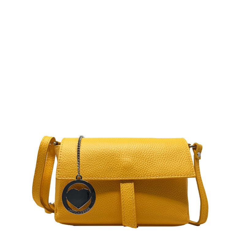Borsa Clutch Piccola da Donna a Spalla in Pelle Dollaro - K071.