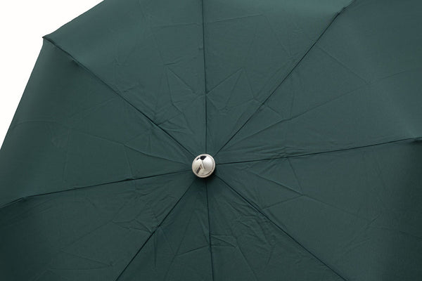 Mario Talarico folding umbrella green bamboo handle