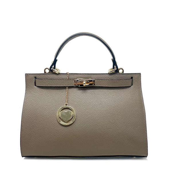 Women's Genuine Leather Dollar Bag - San Marino k042. 