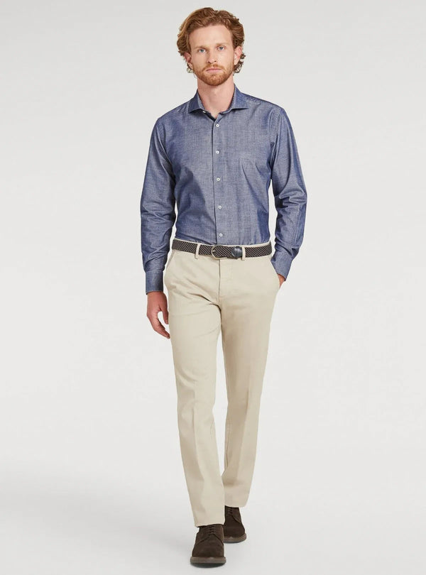 Pantalone chinos tasca America in cotone