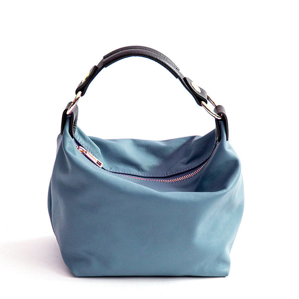 DEMY SMALL - Sugar paper nappa leather bag