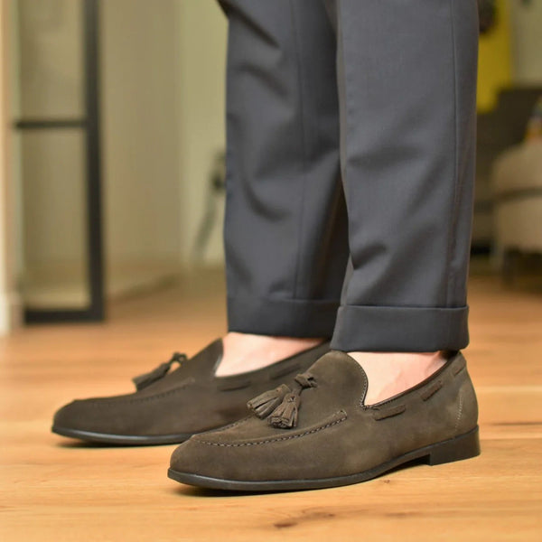 VOLCANO - Brown Suede