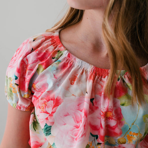 TOP CROPPED IN COTONE FANTASIA