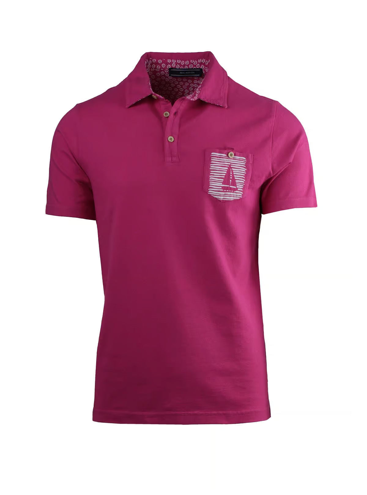 POLO SHIRT WITH PRINTED POCKET