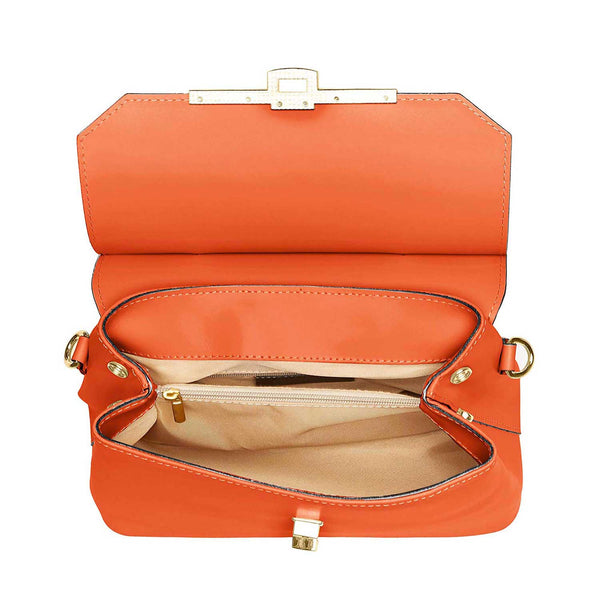 Borsa da Donna a Mano in Vera Pelle - 7708.