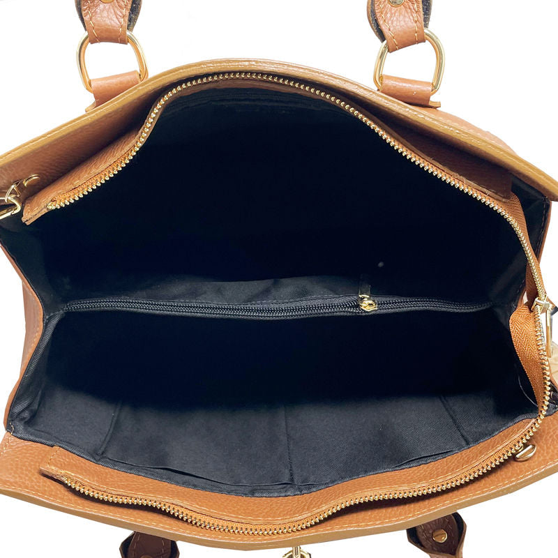 Borsa a Mano grande da Donna con con pendente in pelle – 80048N