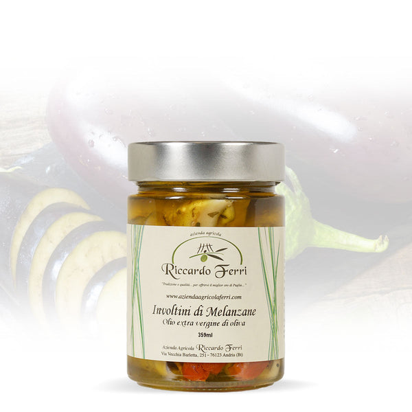 359g Eggplant Rolls in Extra Virgin Olive Oil