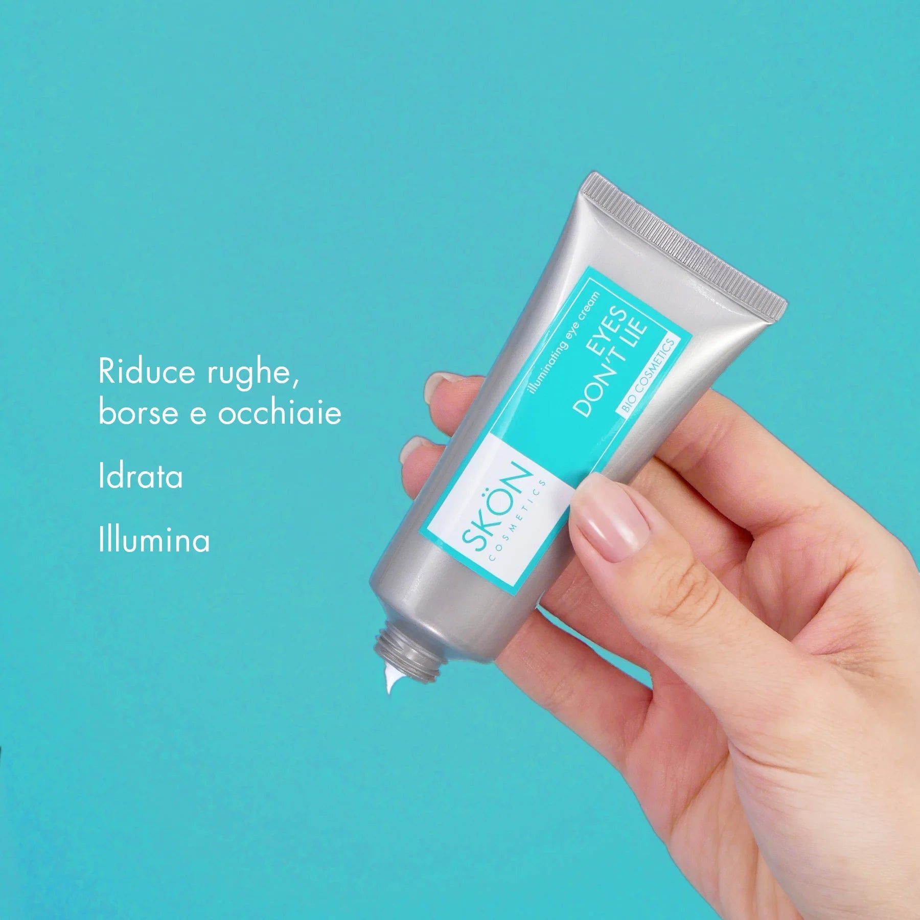 Illuminating eye contour cream
