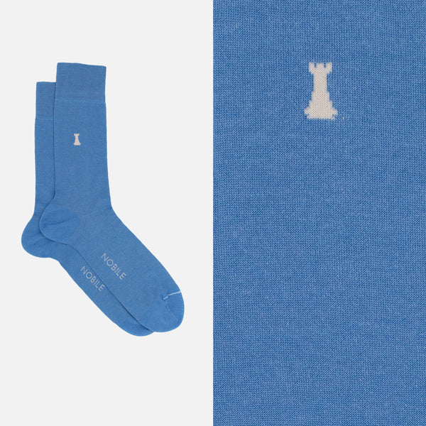 Federico II - Plain short sock 