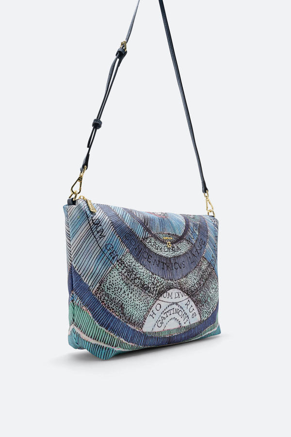 Reversible Navy e Planetarium Aquamarine Large