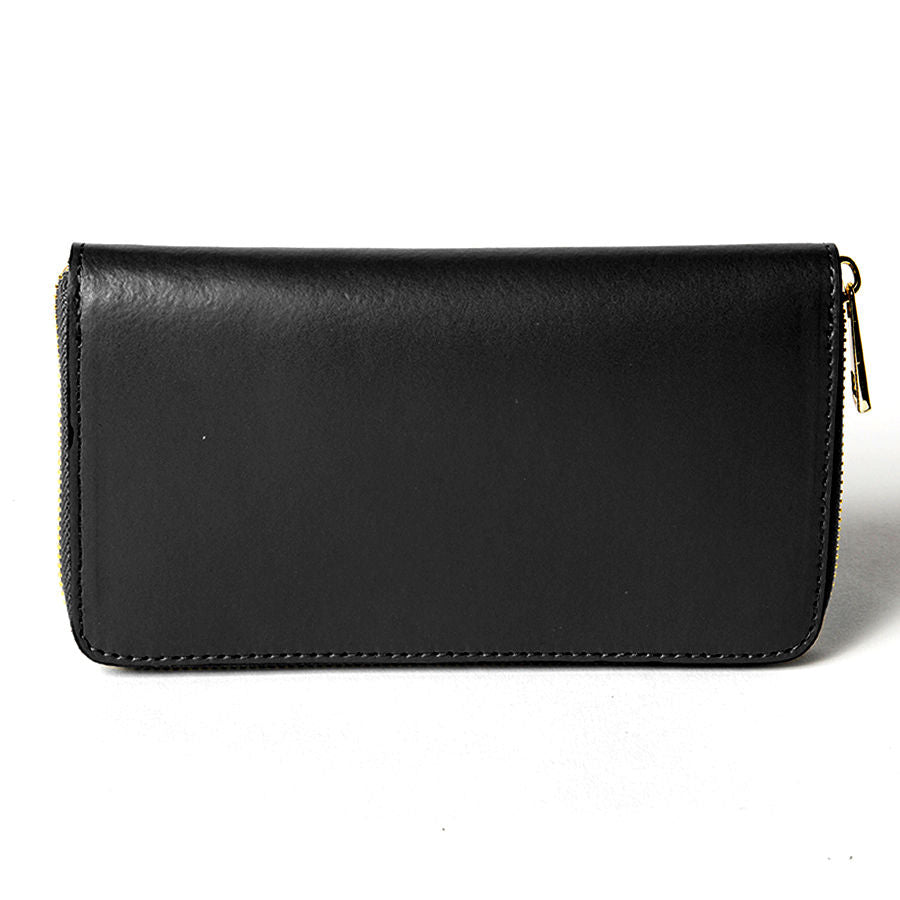 Black elegant leather WALLET