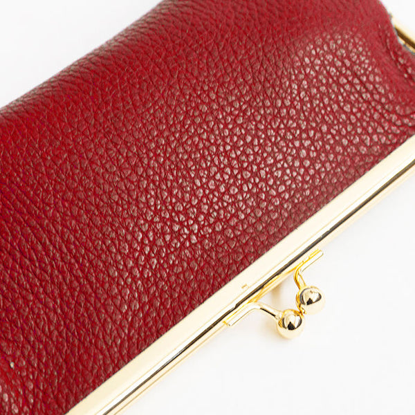 PORTAOCCHIALI SMALL - Pelle rosso