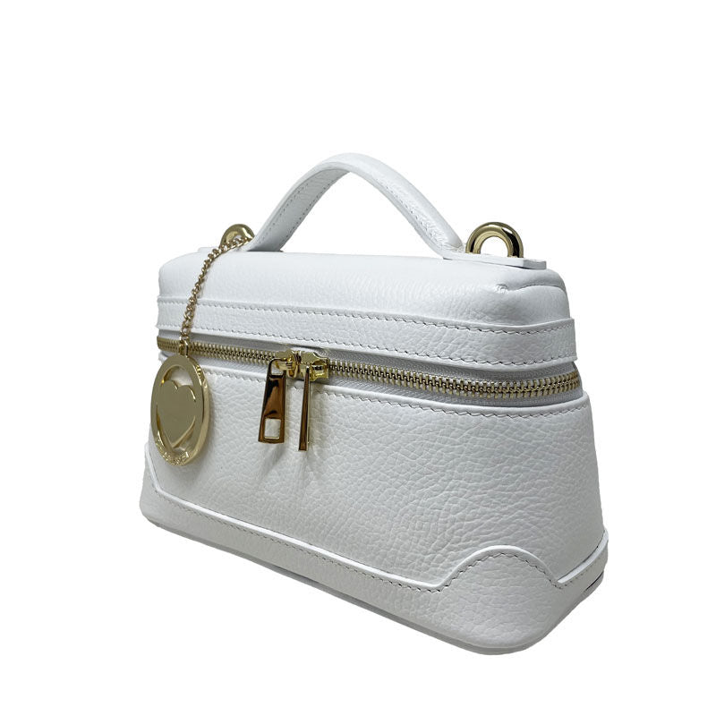 Borsa Beauty a mano in pelle - K078