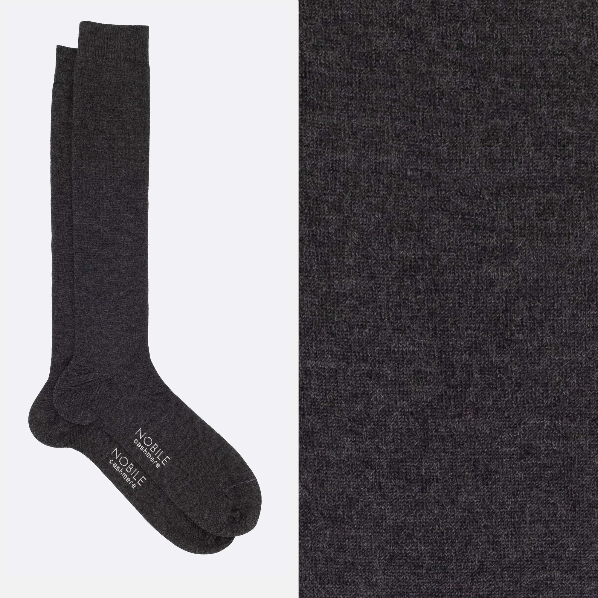 Nobile Luxury Essential - Long sock in Capra Hircus cashmere