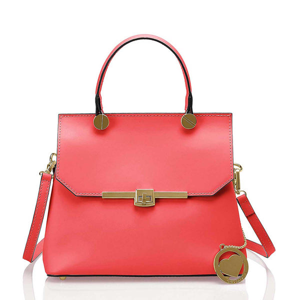 Borsa da Donna a Mano in Vera Pelle - 7708.