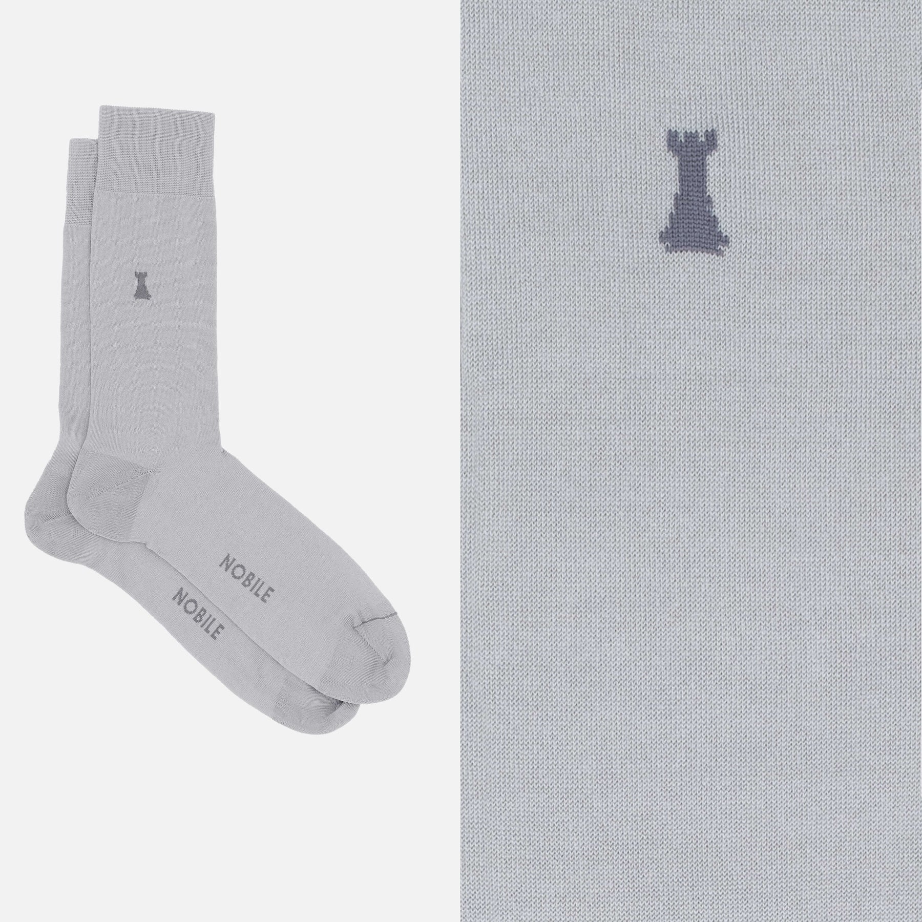 Federico II - Plain short sock 