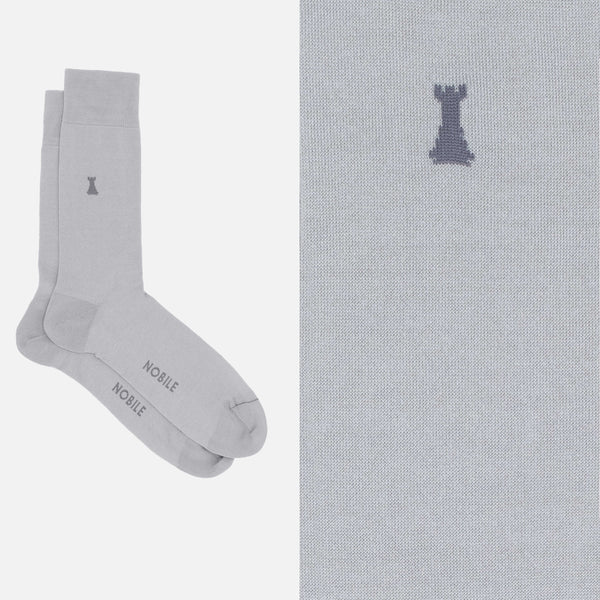 Federico II - Plain short sock 