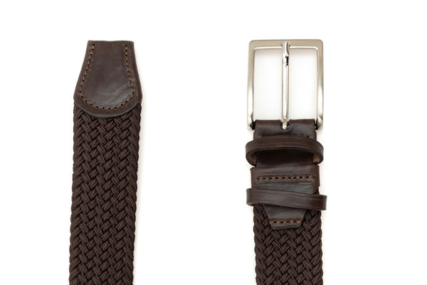 Cintura elastica marrone
