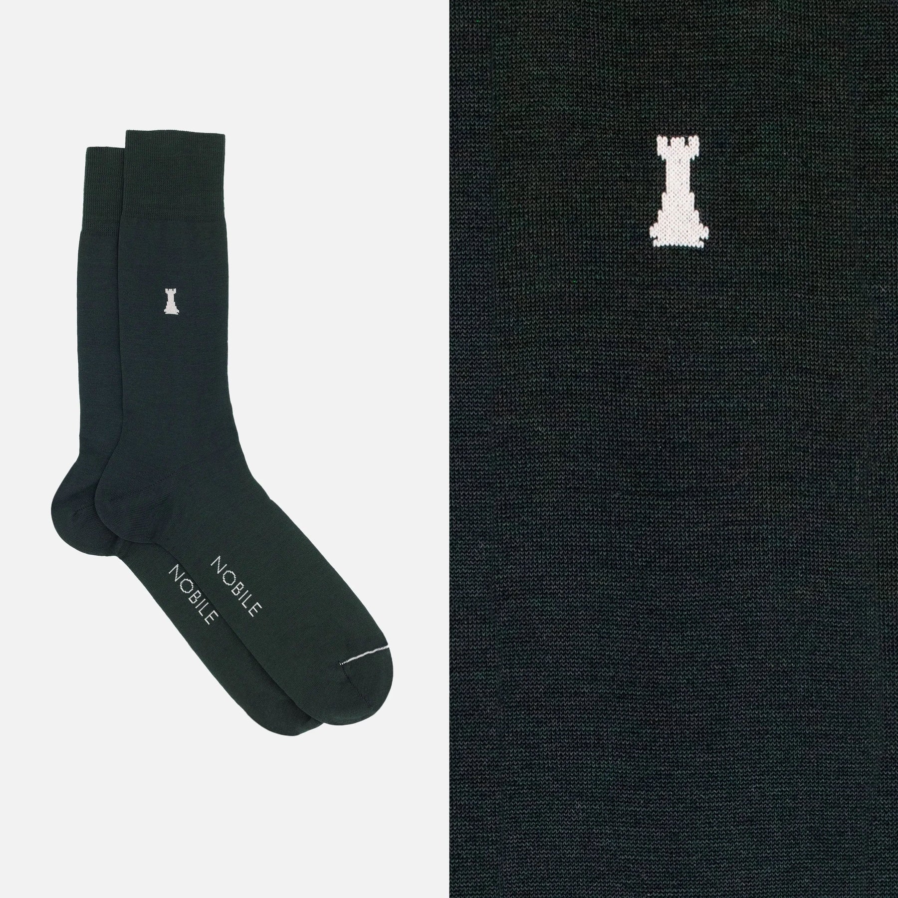 Federico II - Plain short sock 