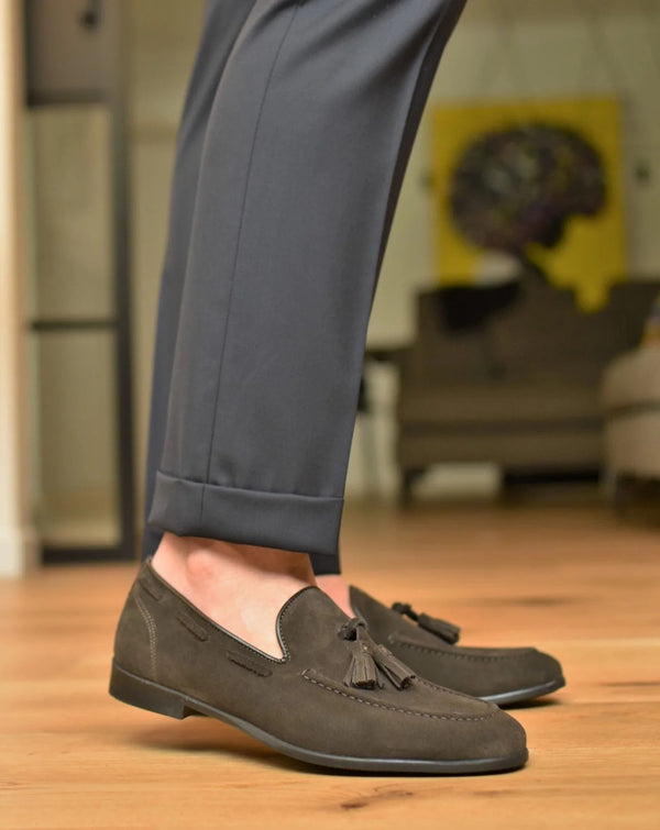VOLCANO - Brown Suede