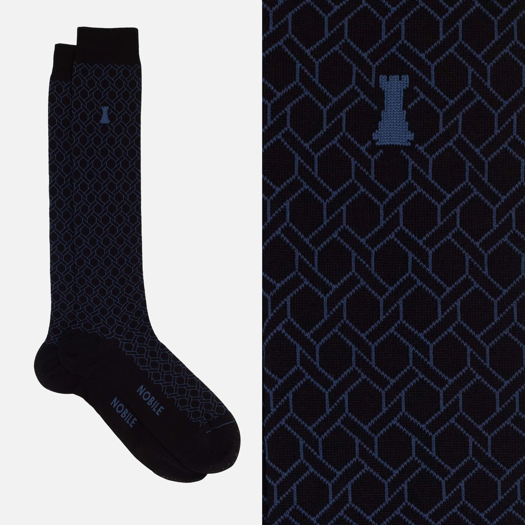 Box of 6 long socks - Casual mix