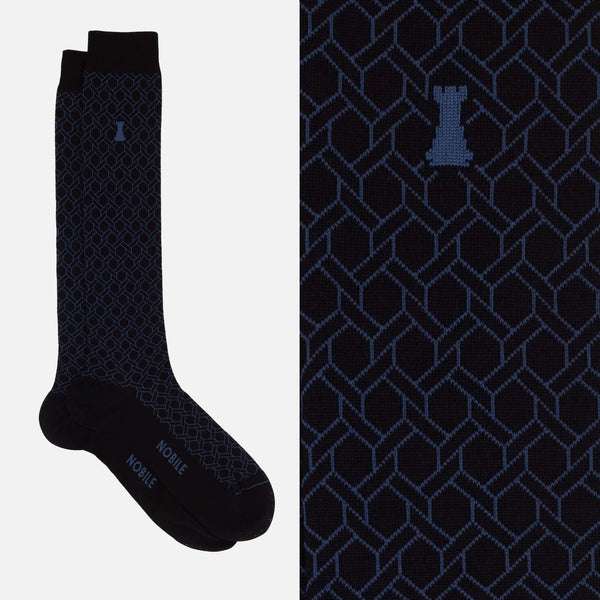 Box of 6 long socks - Casual mix