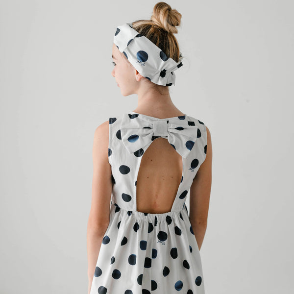 COTTON DRESS WITH CUT OUT