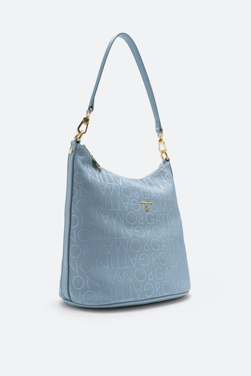 Hobo Bag Charlie Azzurra
