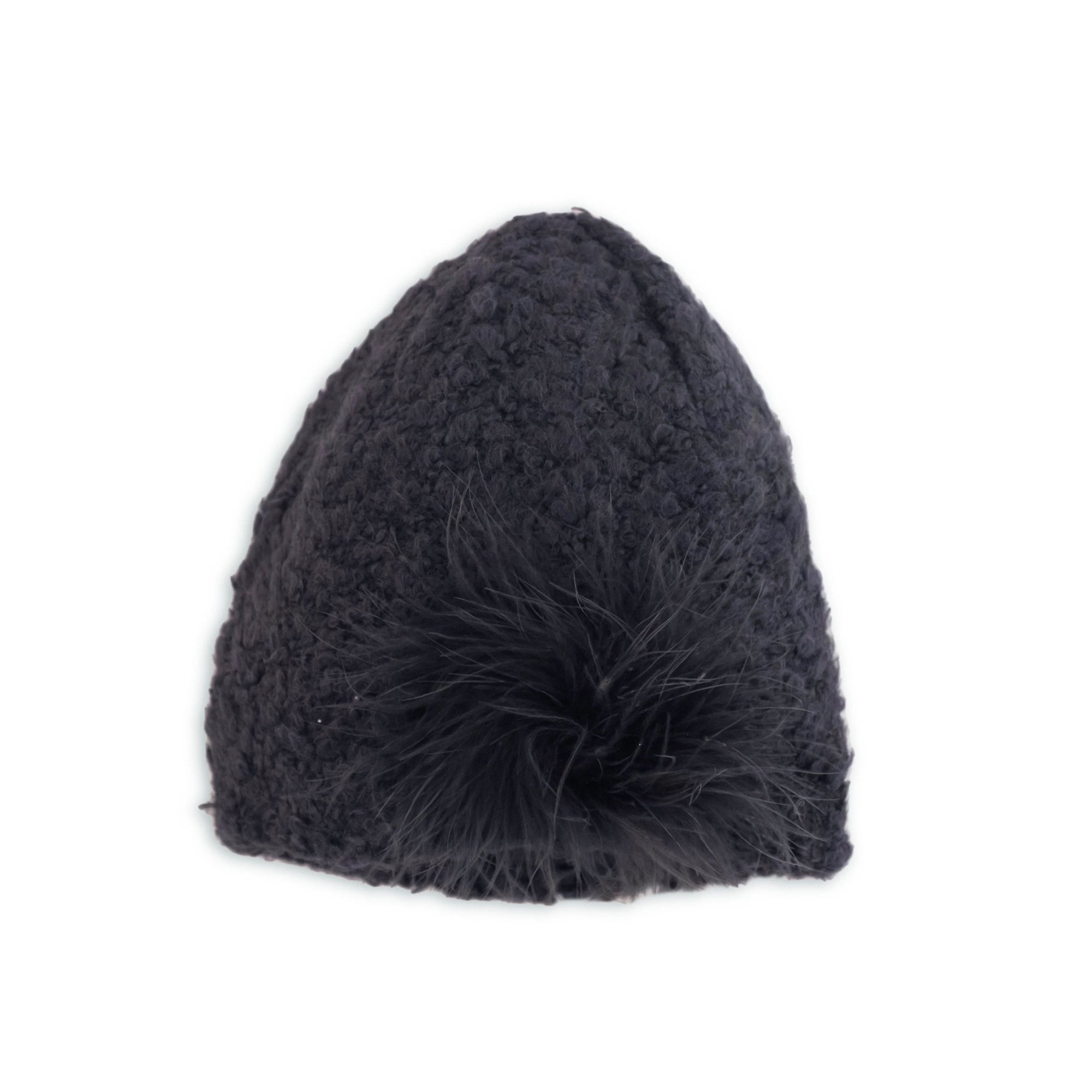CAPPELLO IN BOUCLE' BLU NOTTE
