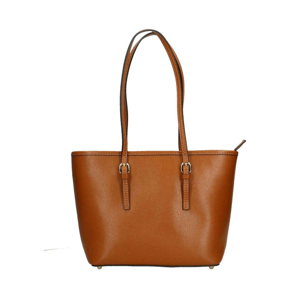 Women's Shoulder Bag Saffiano Leather Handmade - Cefalu' 3303. 