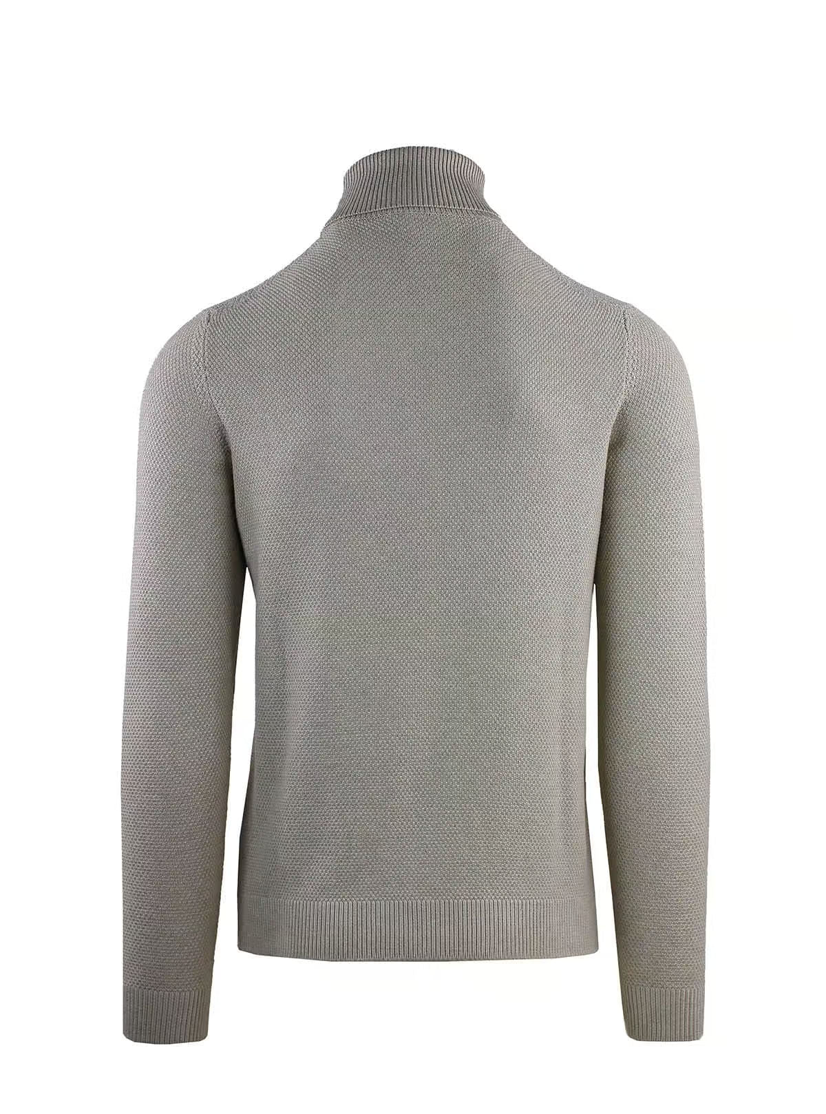 TURTLENECK GRAIN STITCH ALL OVER WORKMANSHIP