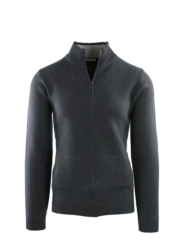 GIUBBINO FULL ZIP CON TASCHE