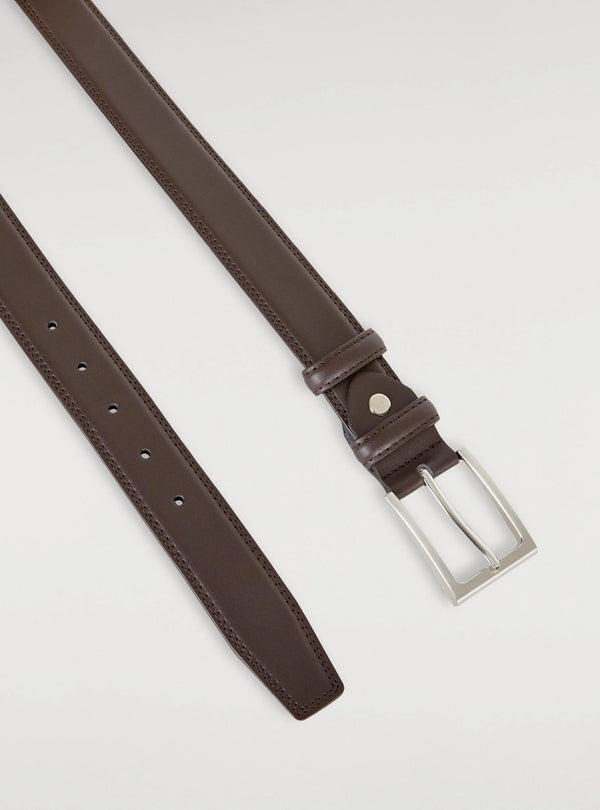 Classic leather belt