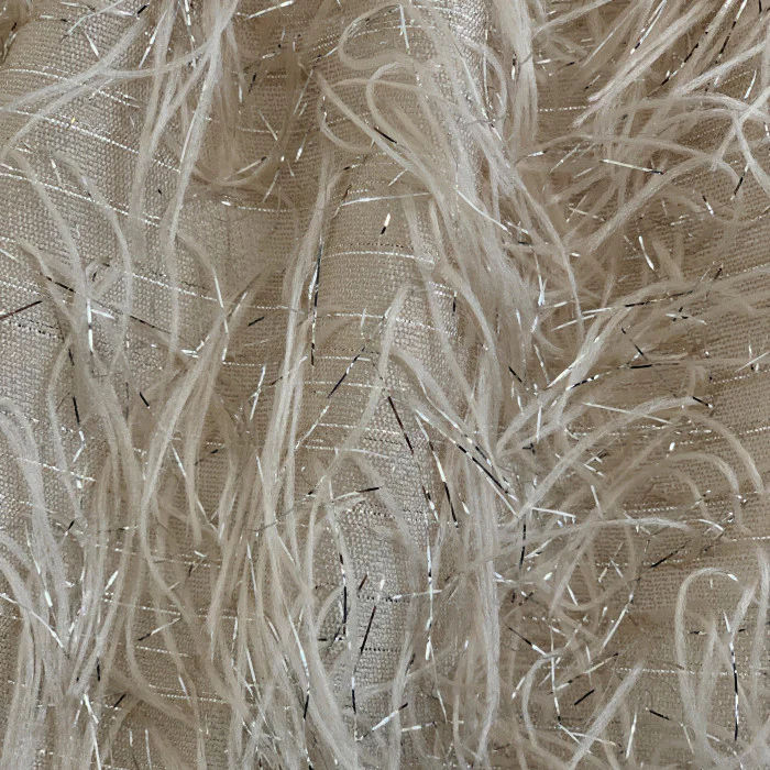 ECRU' STRINGY SKIRT