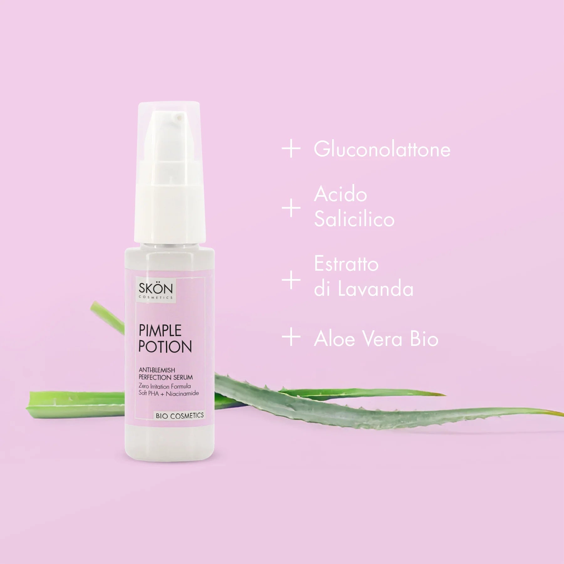 Anti-pimple face serum