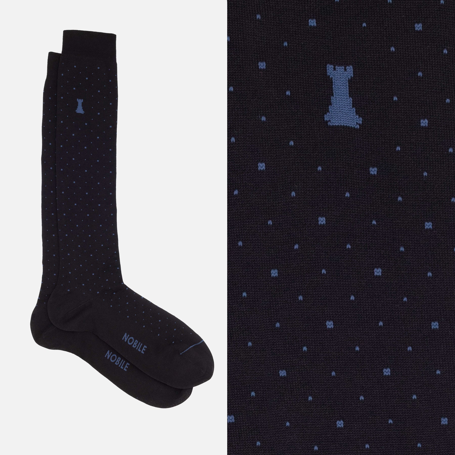 Box of 6 long socks - Casual mix